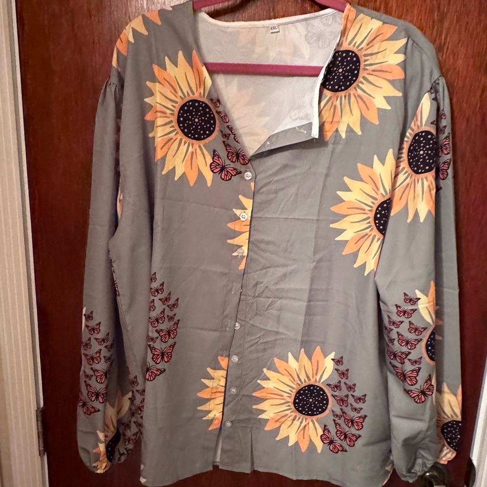 Sunflower blouse